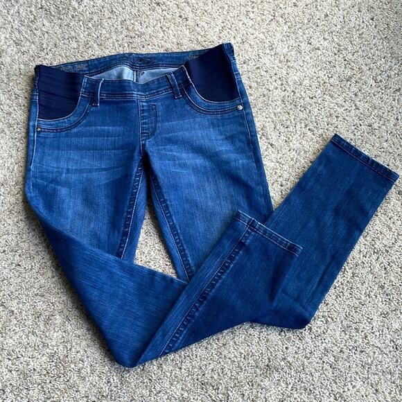DL1961 PREMIUM DENIM Amanda Maternity Skinny Jeans in Nirvana Size 30 - Picture 1 of 5